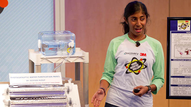Young scientist of the year's invention could clean water for 1.1 billion 